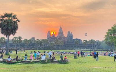 Angkor Sunrise and Sunset