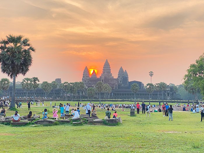 Angkor Sunrise and Sunset